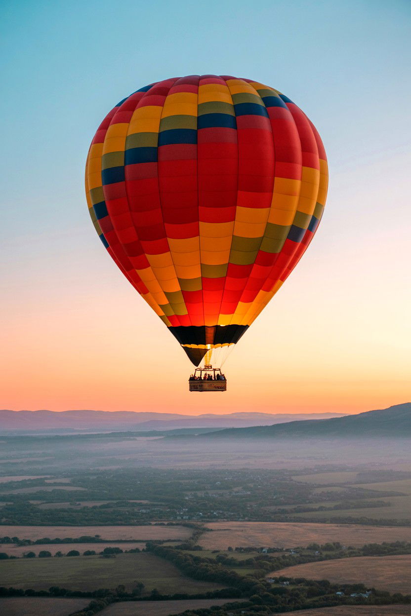 Hot air balloon ride - 25 Valentine's Day Surprise Ideas for Husband
