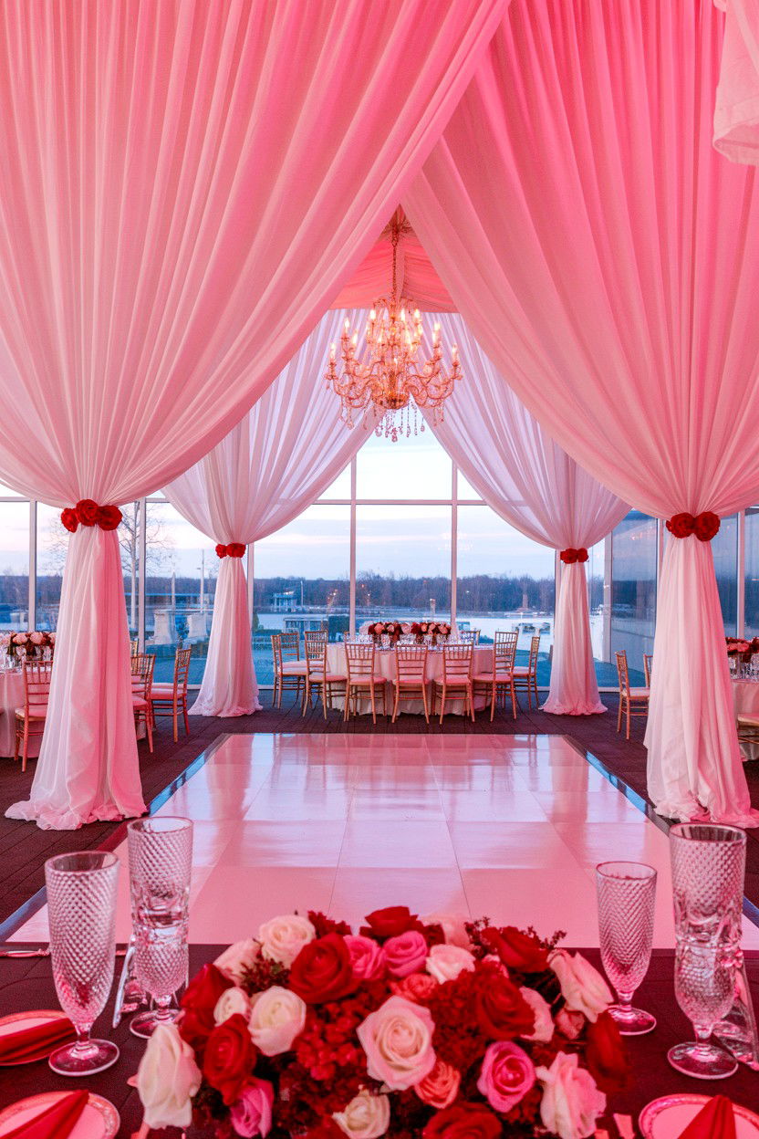 Hotel Ballroom - 25 Valentine's Day Wedding Venue Ideas