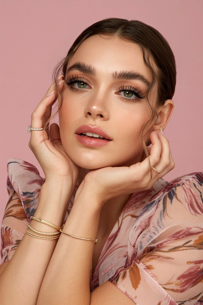 Hybrid Lash Set - 25 Valentine's Day False Lash Looks