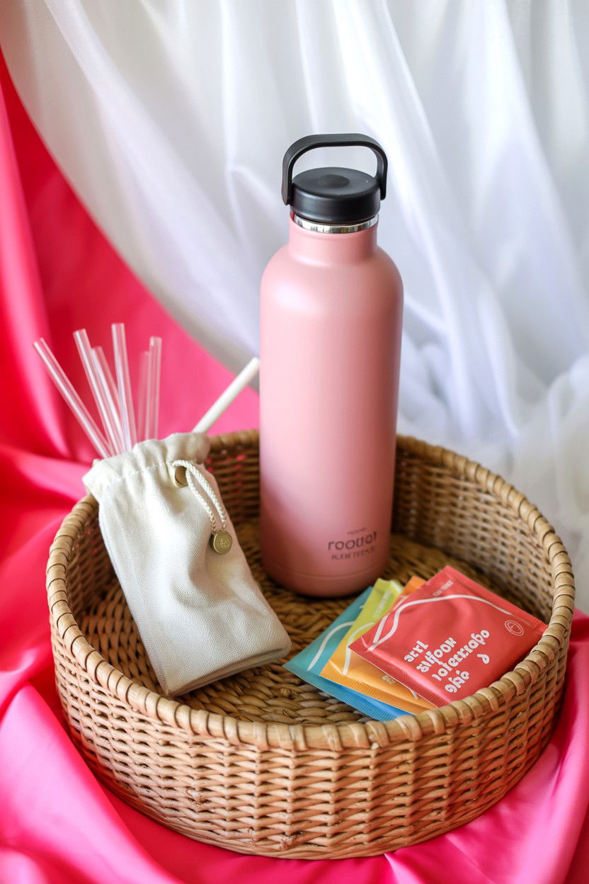 Hydration Station Kit - 25 Valentine's Day Self Care Gift Basket Ideas