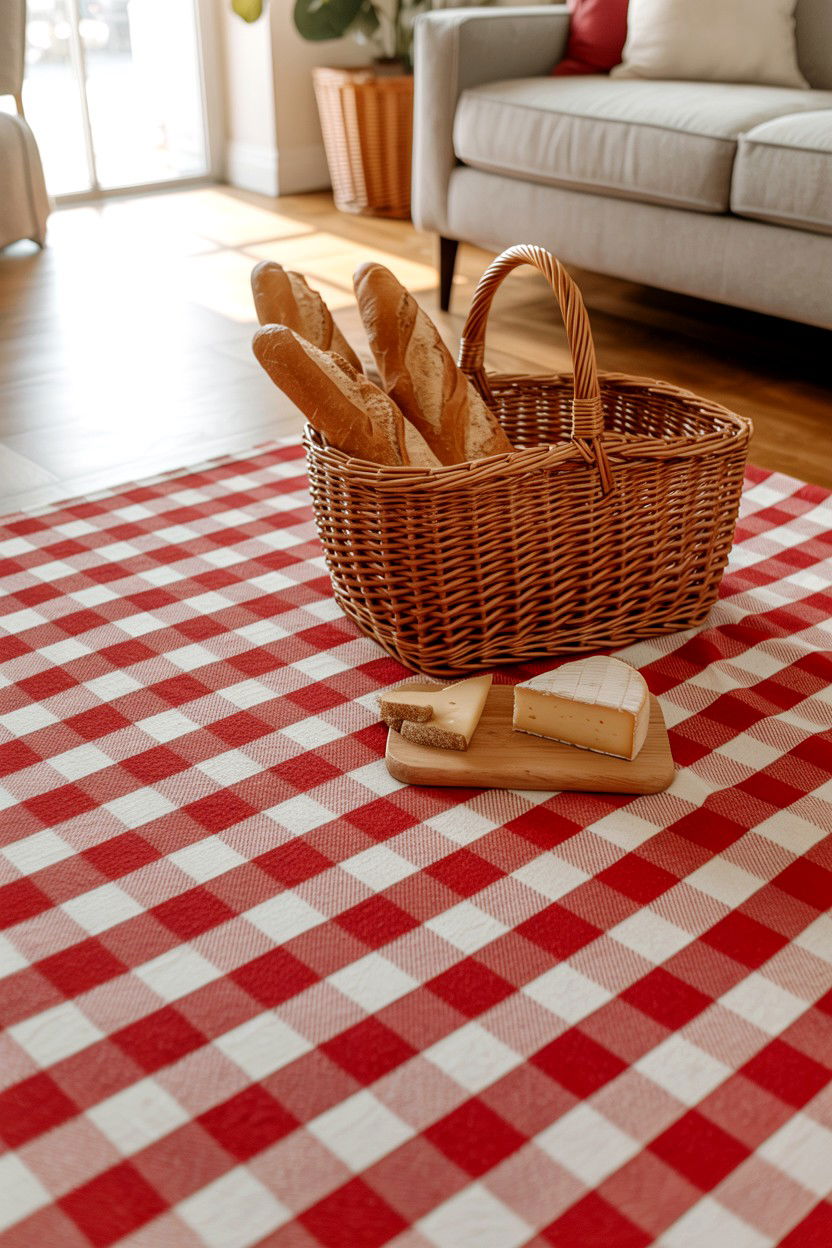 Indoor Picnic - 25 Budget Valentine's Day Ideas