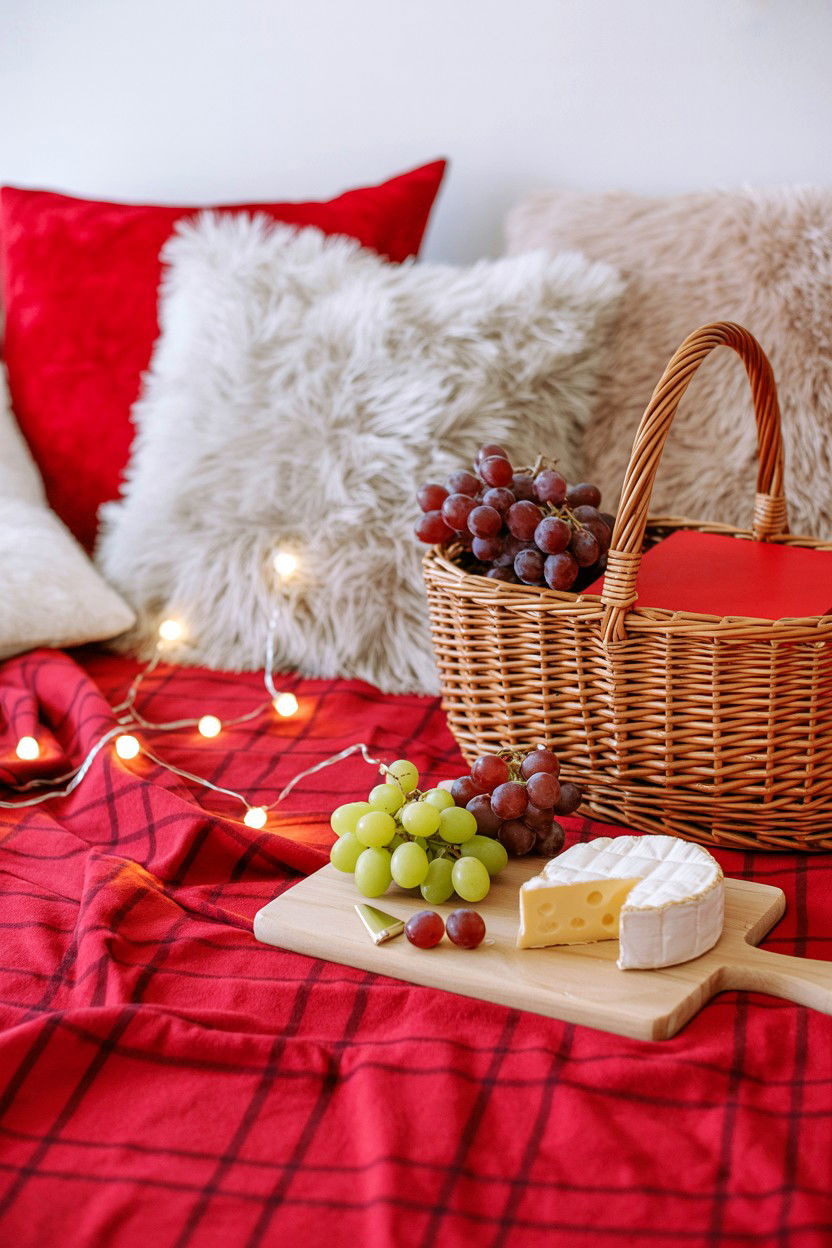 Indoor Picnic - 25 Last Minute Valentine's Day Ideas