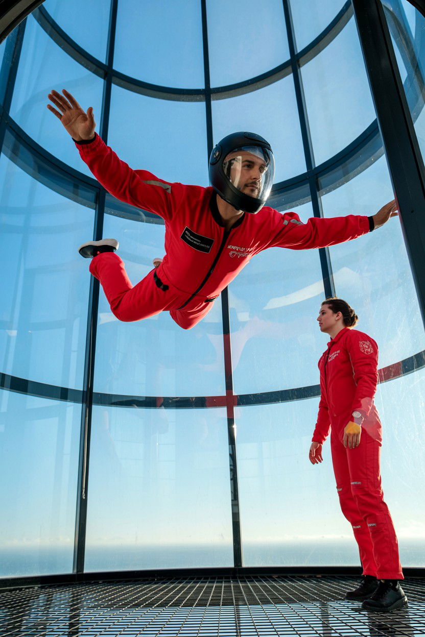 Indoor Skydiving - 25 Valentine's Day Experience Gifts for Him