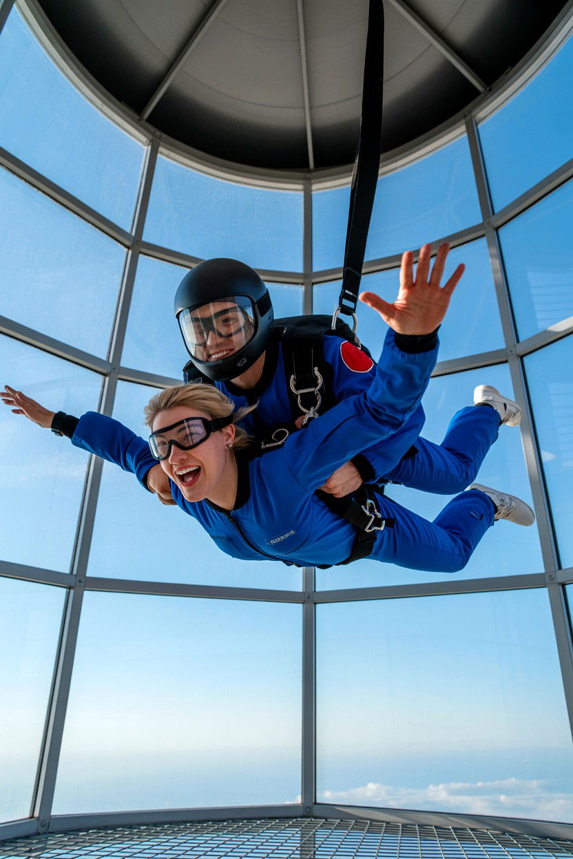 Indoor Skydiving - 25 Valentine's Day Experience Gift Ideas