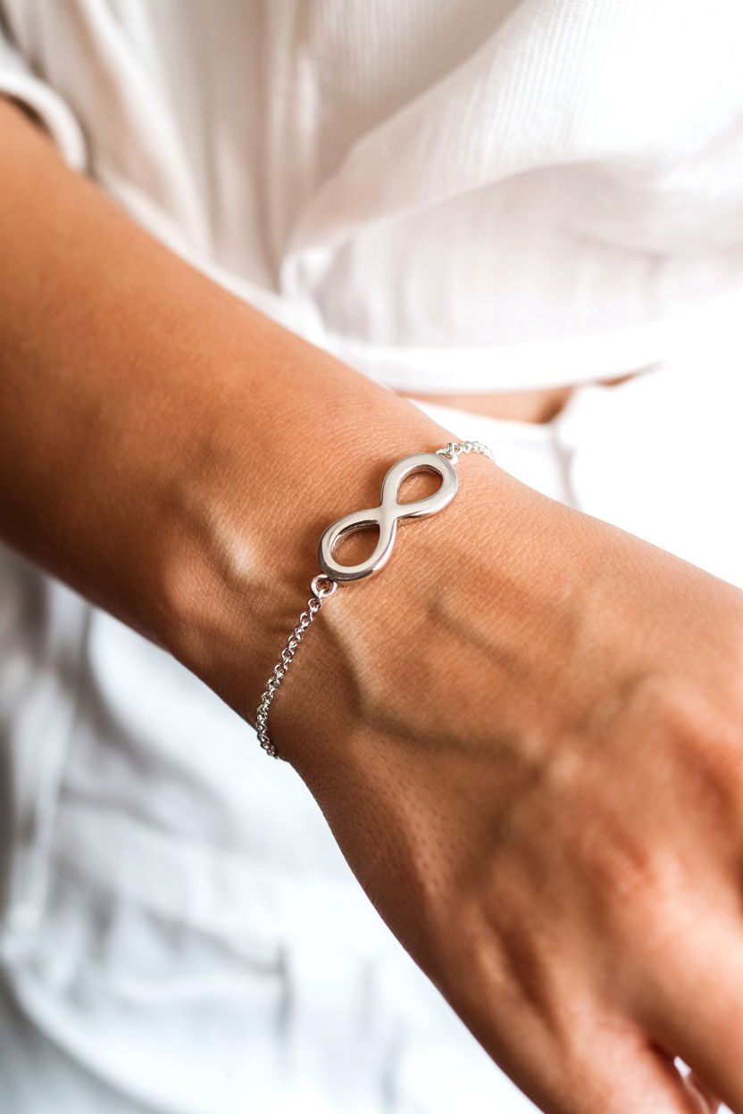 Infinity Symbol Bracelet - 25 Valentine's Day Bracelet Ideas