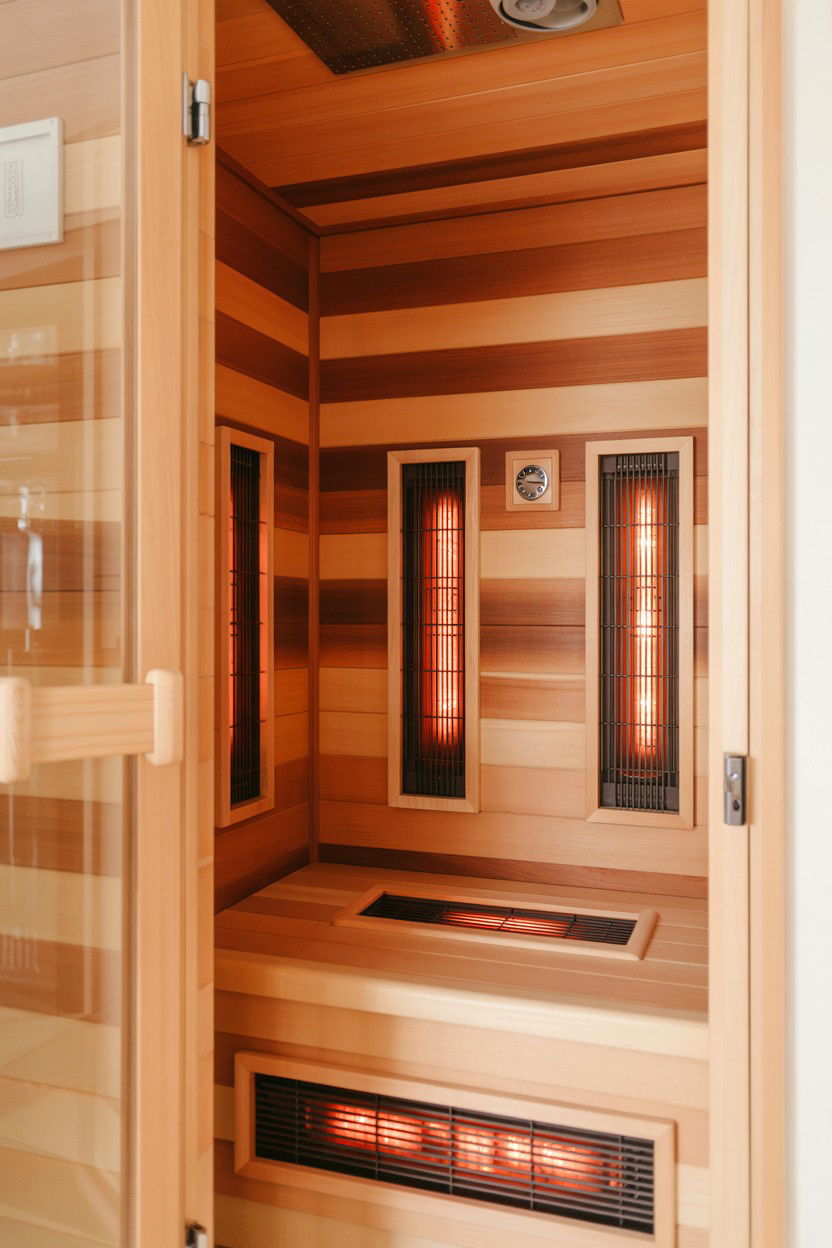 Infrared Sauna - 25 Valentine's Day Wellness Ideas