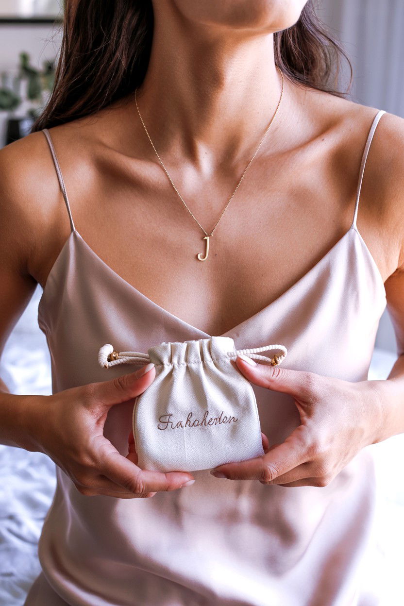 Initial Pendant Necklace - 25 Aesthetic Valentine's Day Gifts for Her