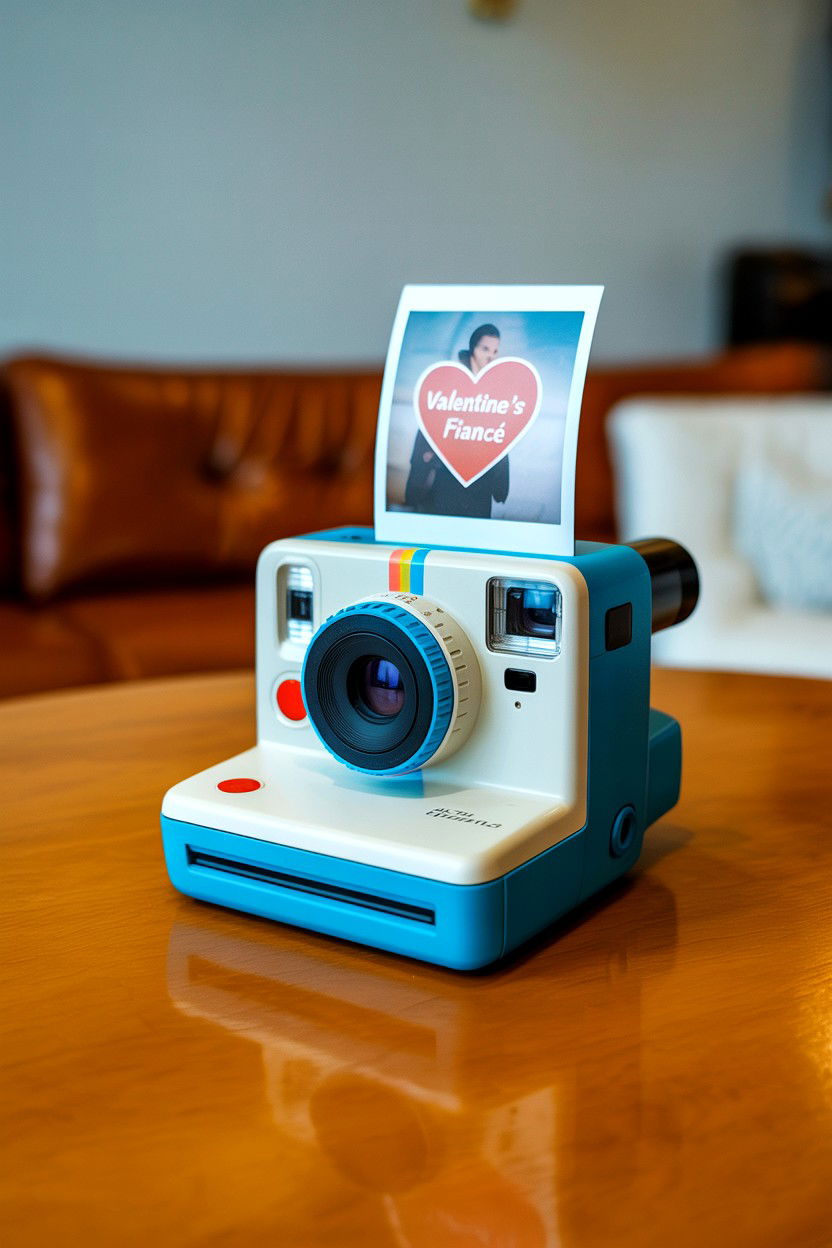Instant Camera - 25 Valentine's Day Gifts for Fiancé