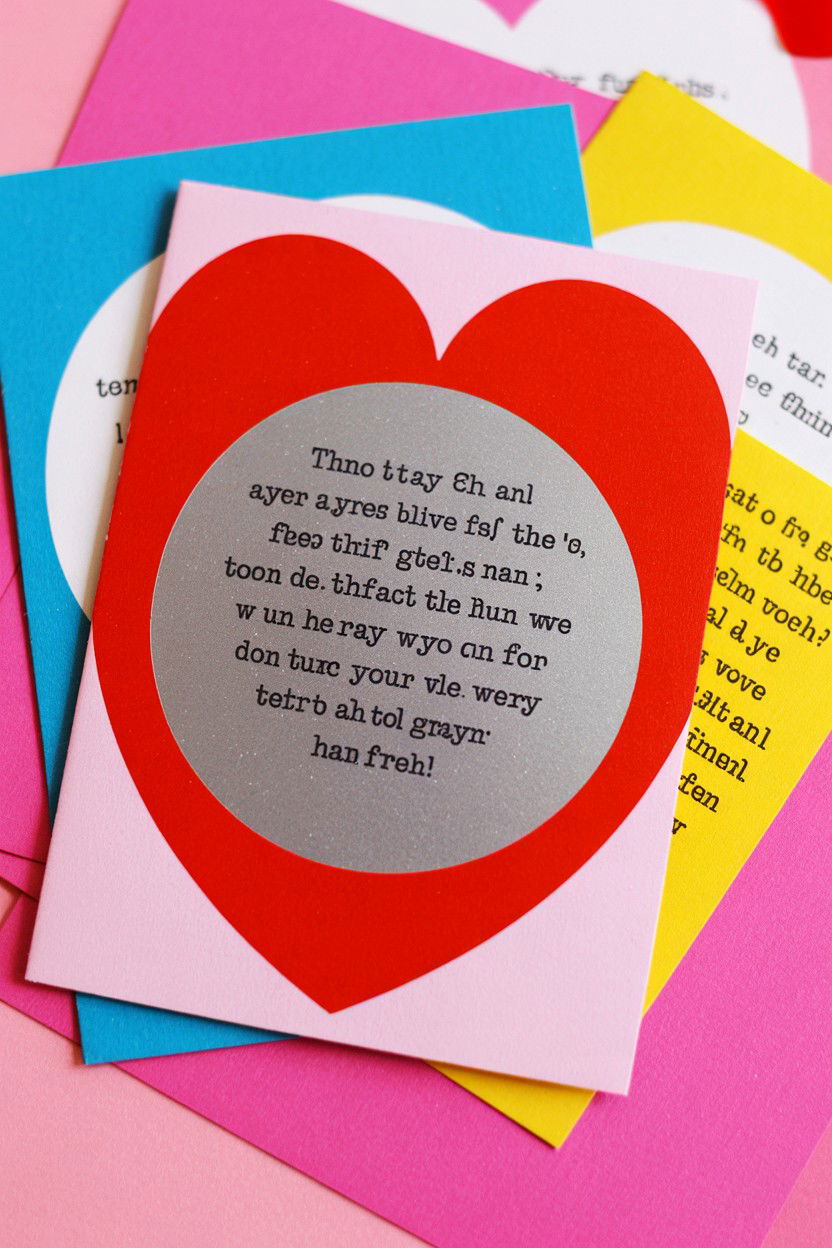 Interactive Scratch Off Card - 25 Valentine's Day Card Ideas for Boyfriend