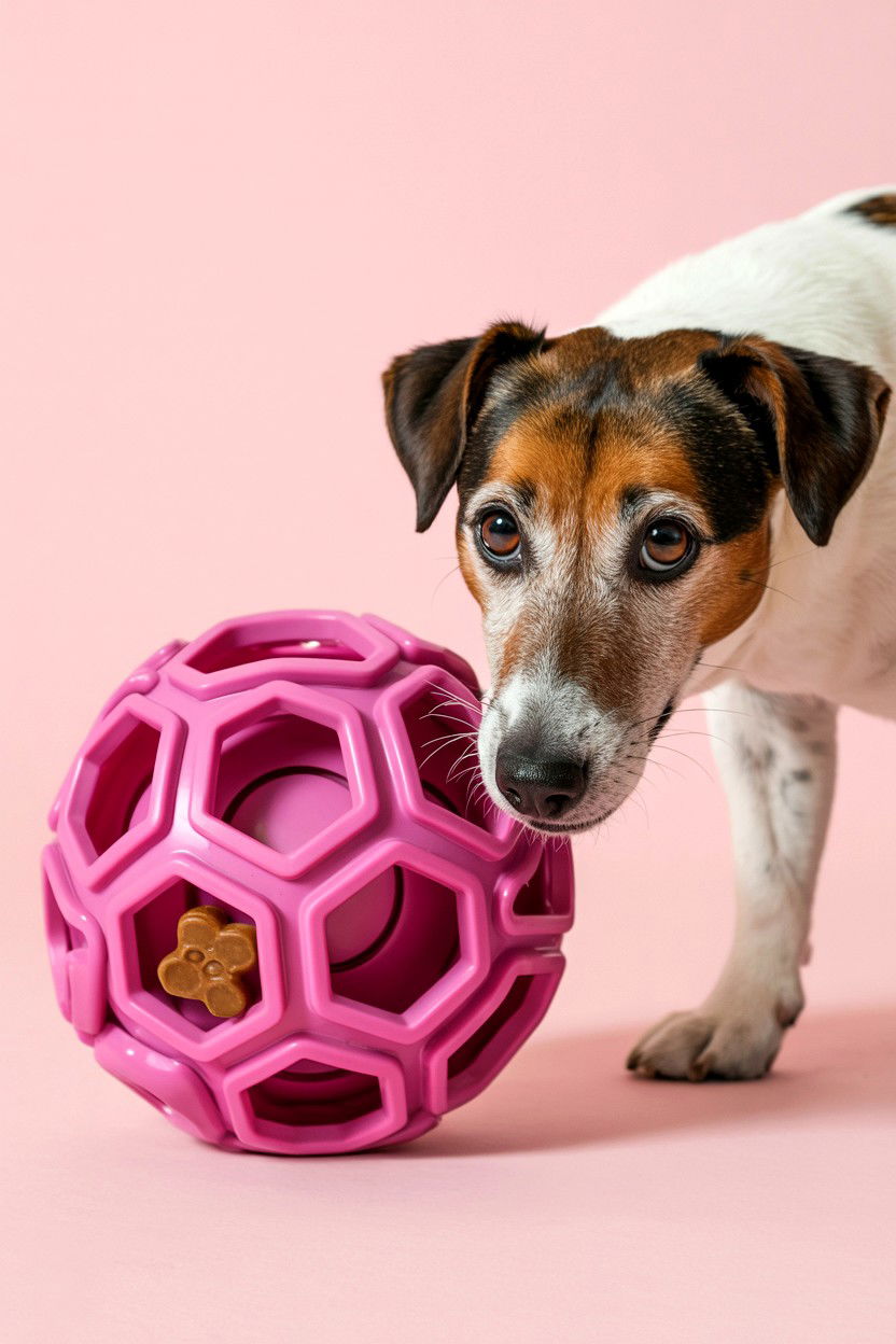Interactive dog puzzle - 25 Valentine's Day Ideas for Dogs