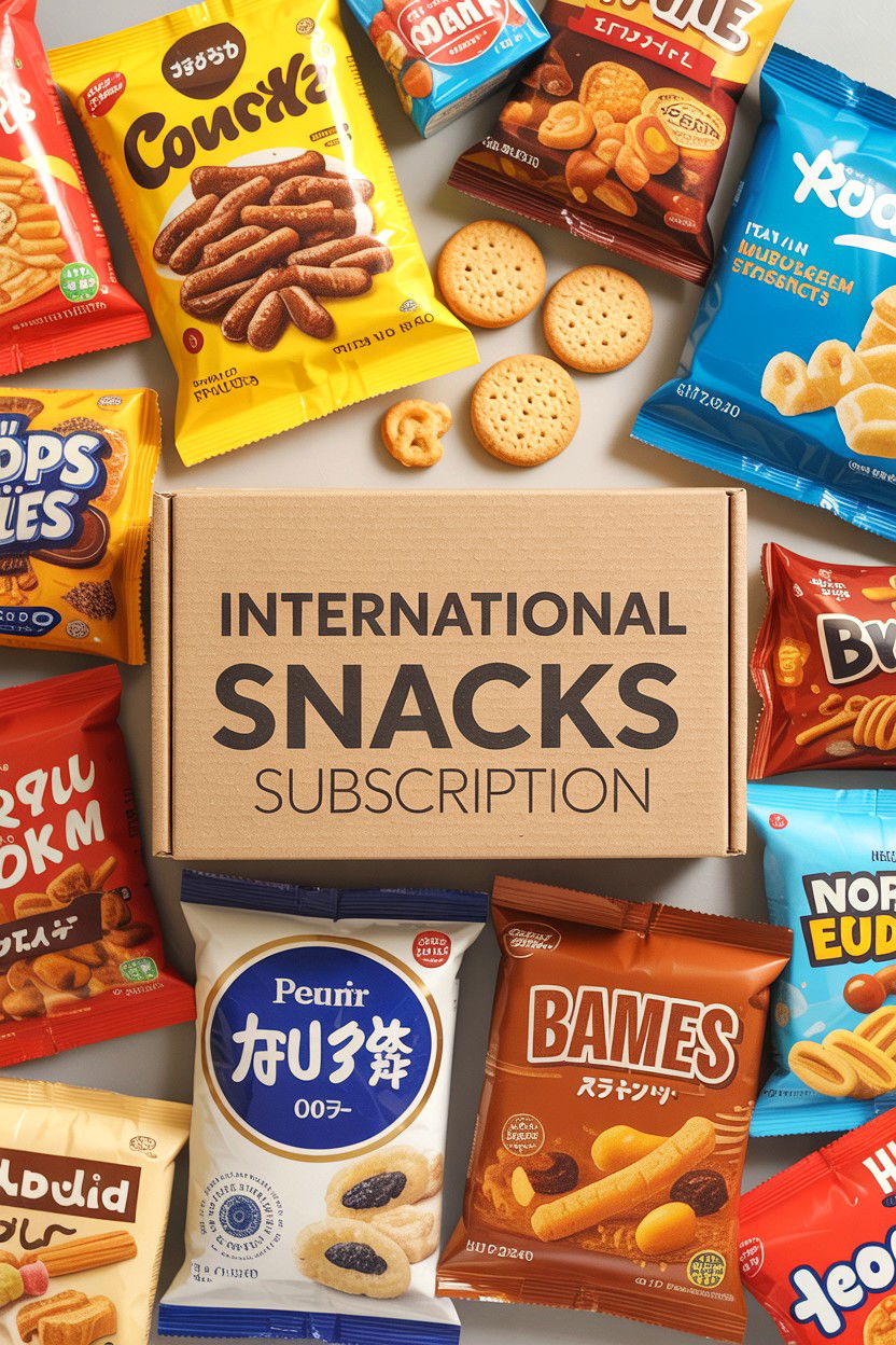 International Snacks - 25 Subscription Box Gift Ideas for Him