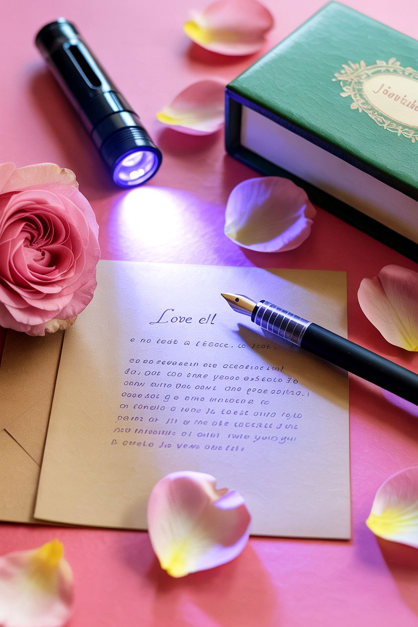 Invisible Ink Pen - 25 Valentine's Day Escape Room Ideas