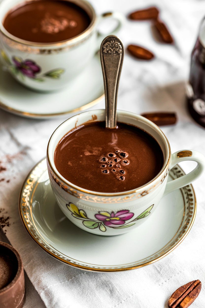 Italian Hot Chocolate - 25 Valentine's Day Hot Chocolate Recipes