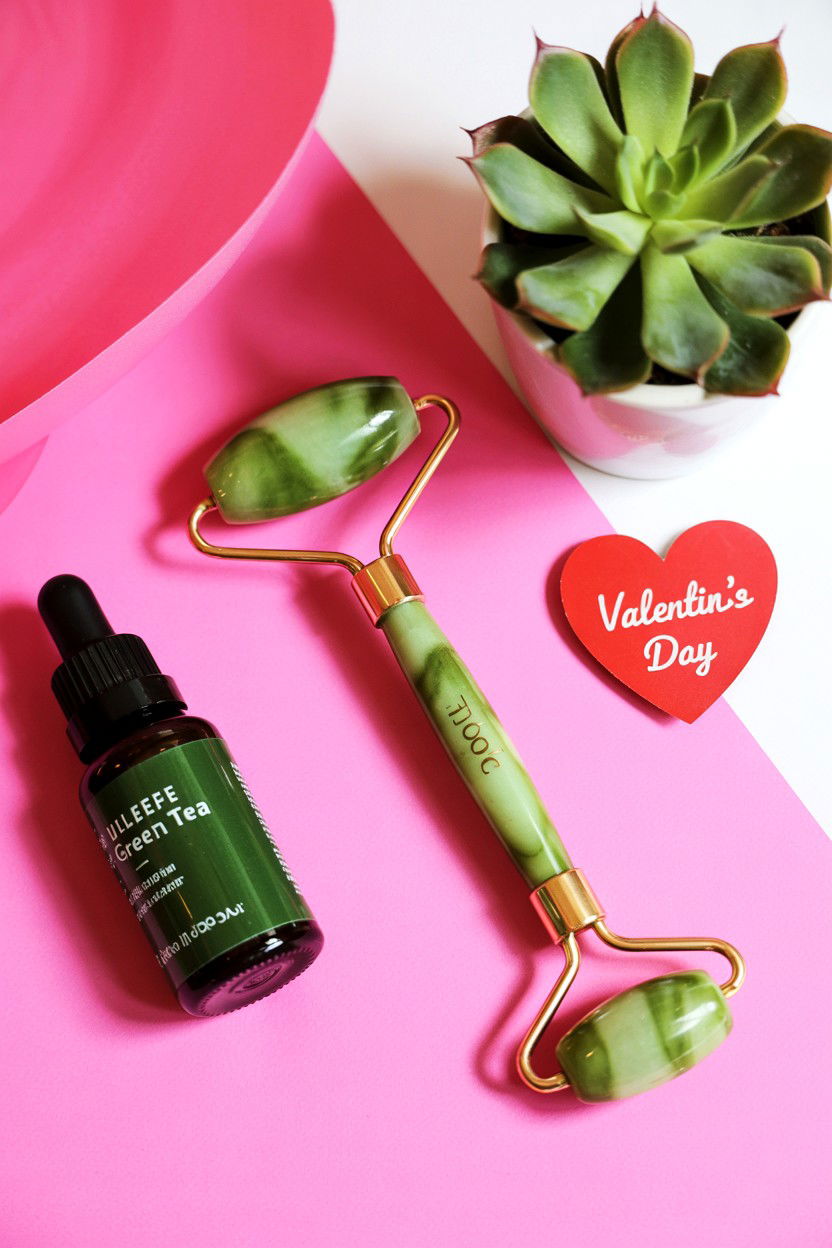 Jade Roller - 25 Valentine's Day Skincare Routine Ideas