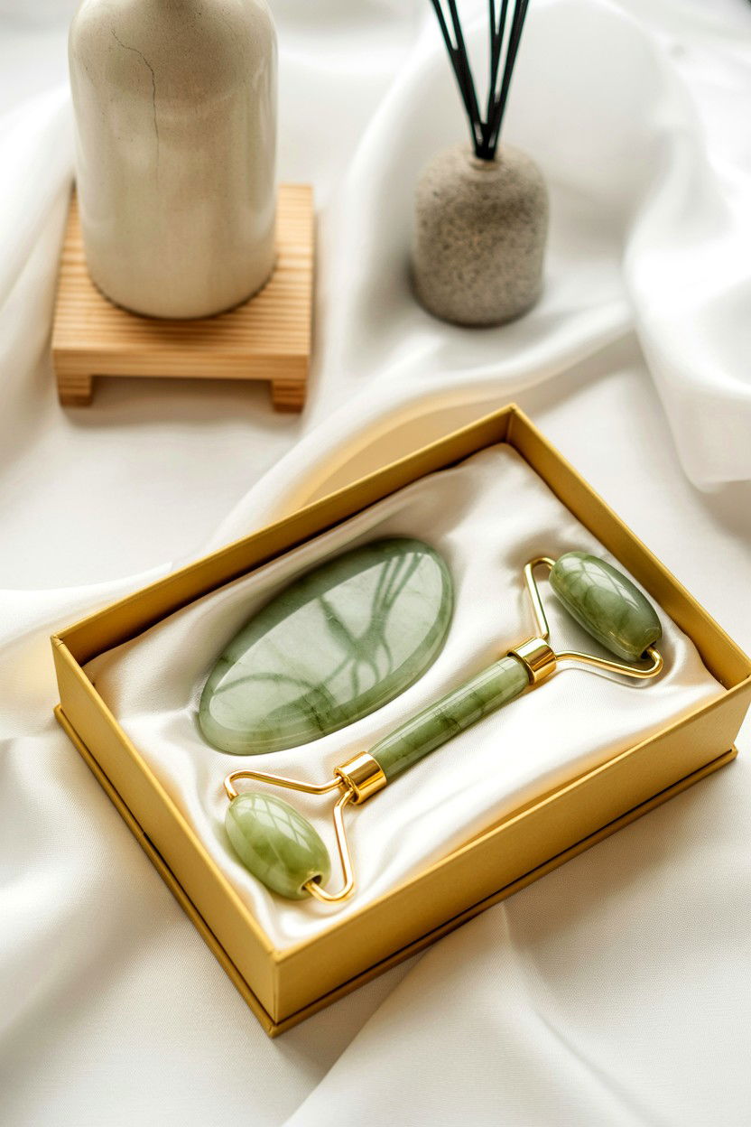 Jade Roller And Gua Sha Kit - 25 Beauty Valentine's Day Gifts for Women