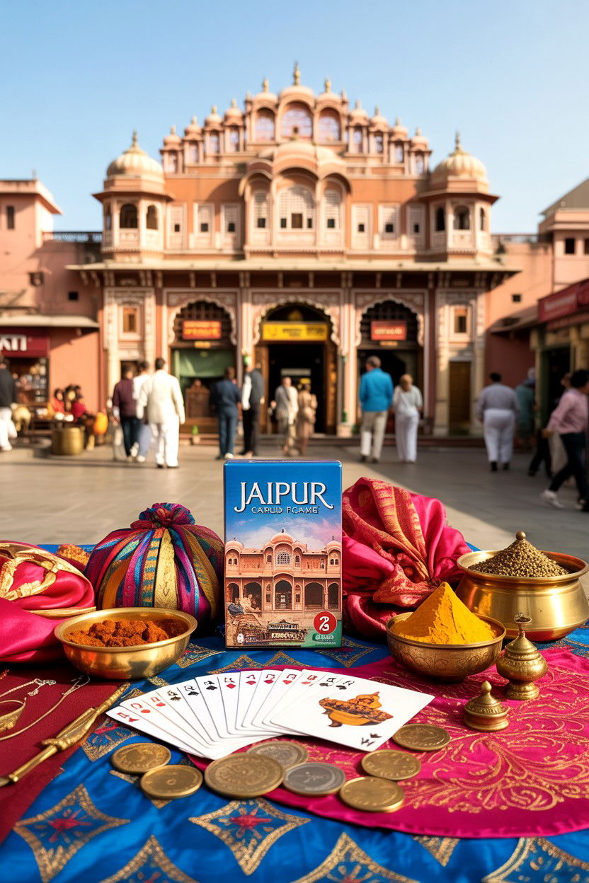 Jaipur Card Game - 25 Valentine's Day Board Game Ideas