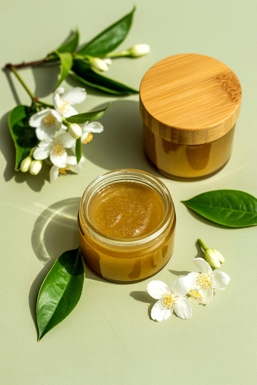 Jasmine Green Tea Scrub - 25 Valentine's Day Body Scrub Ideas