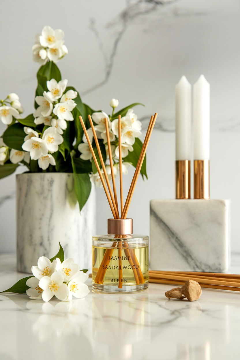 Jasmine and sandalwood diffuser blend - 25 Valentine's Day Diffuser Blend Ideas