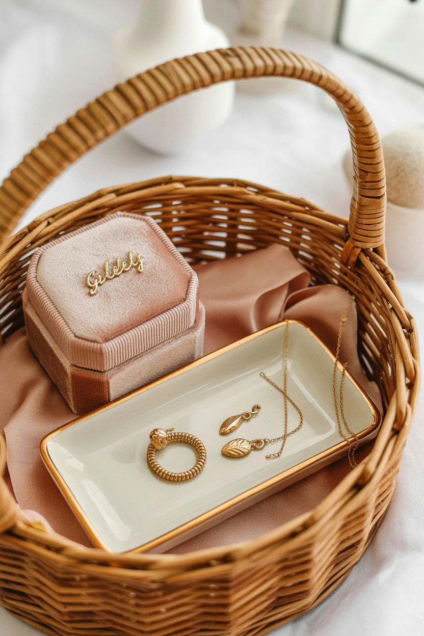 Jewelry Gift Basket - 25 Valentine's Day Gift Basket Ideas