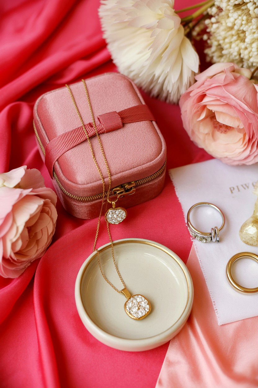 Jewelry Gift Basket - 25 Valentine's Day Gift Basket Ideas for Her