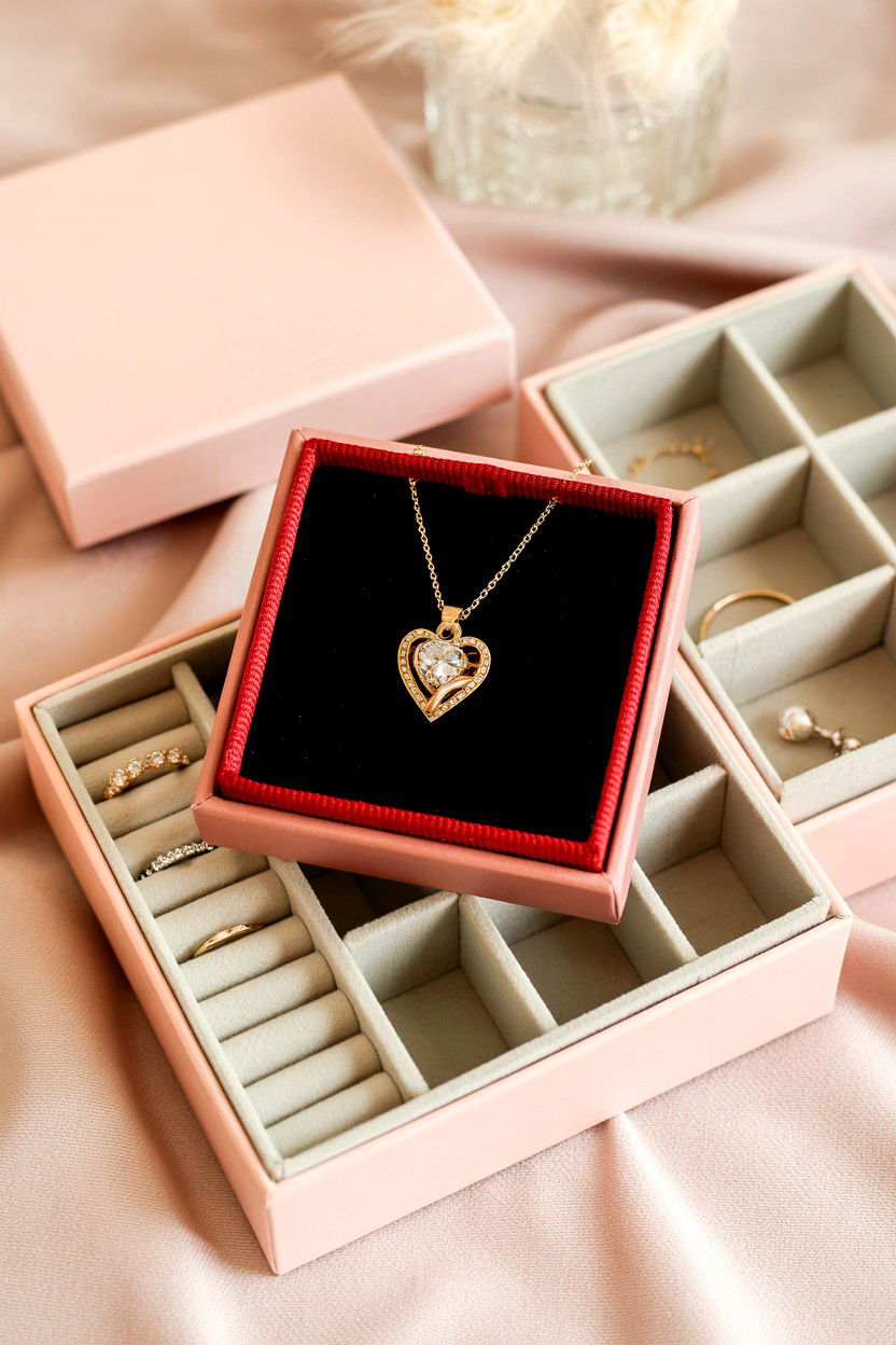 Jewelry Gift Box - 25 Valentine's Day Luxury Gift Basket Ideas