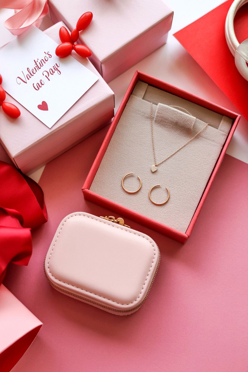 Jewelry Gift Box - 25 Valentine's Day Care Package Ideas for Her