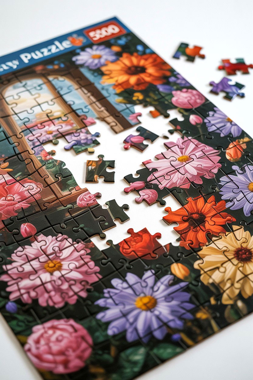 Jigsaw Puzzle Activity - 25 Valentine's Day Ideas for Seniors