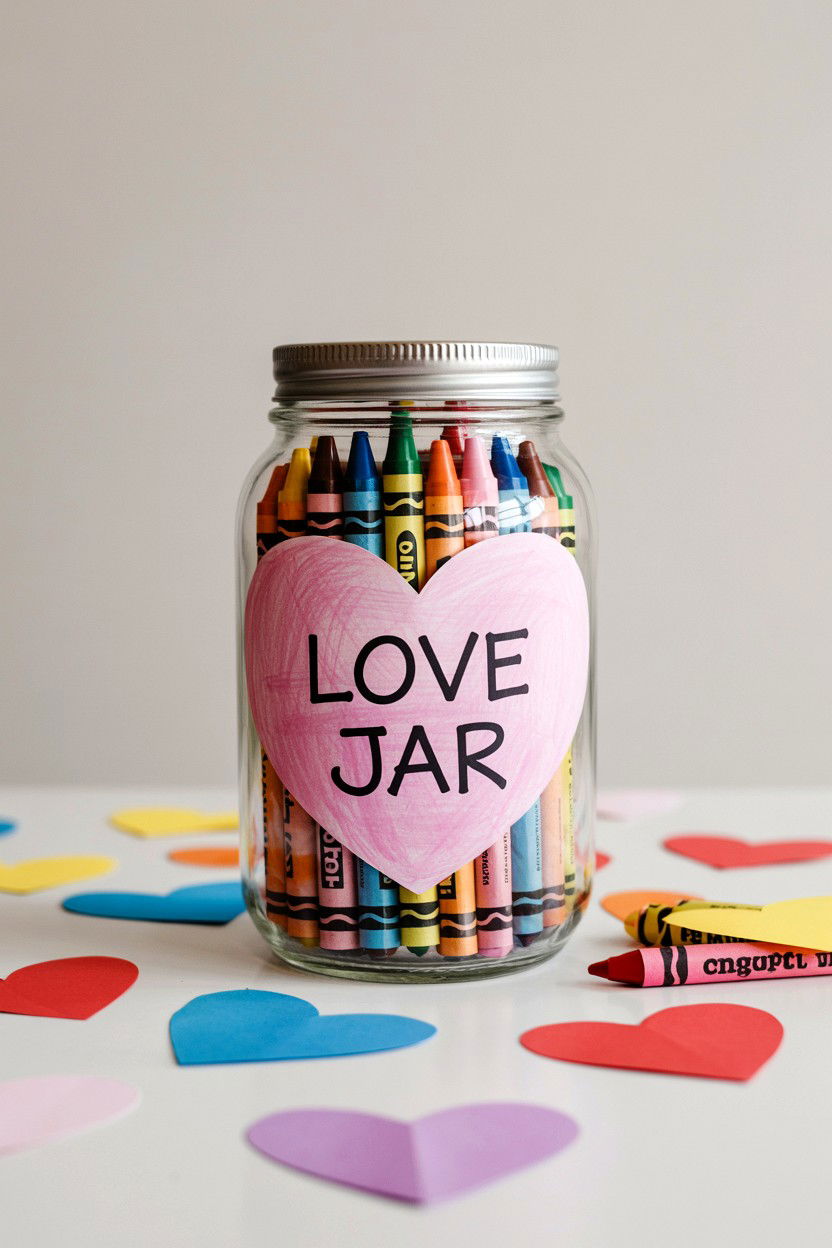 Kids Love Jar - 25 Valentine's Day Love Jar Ideas