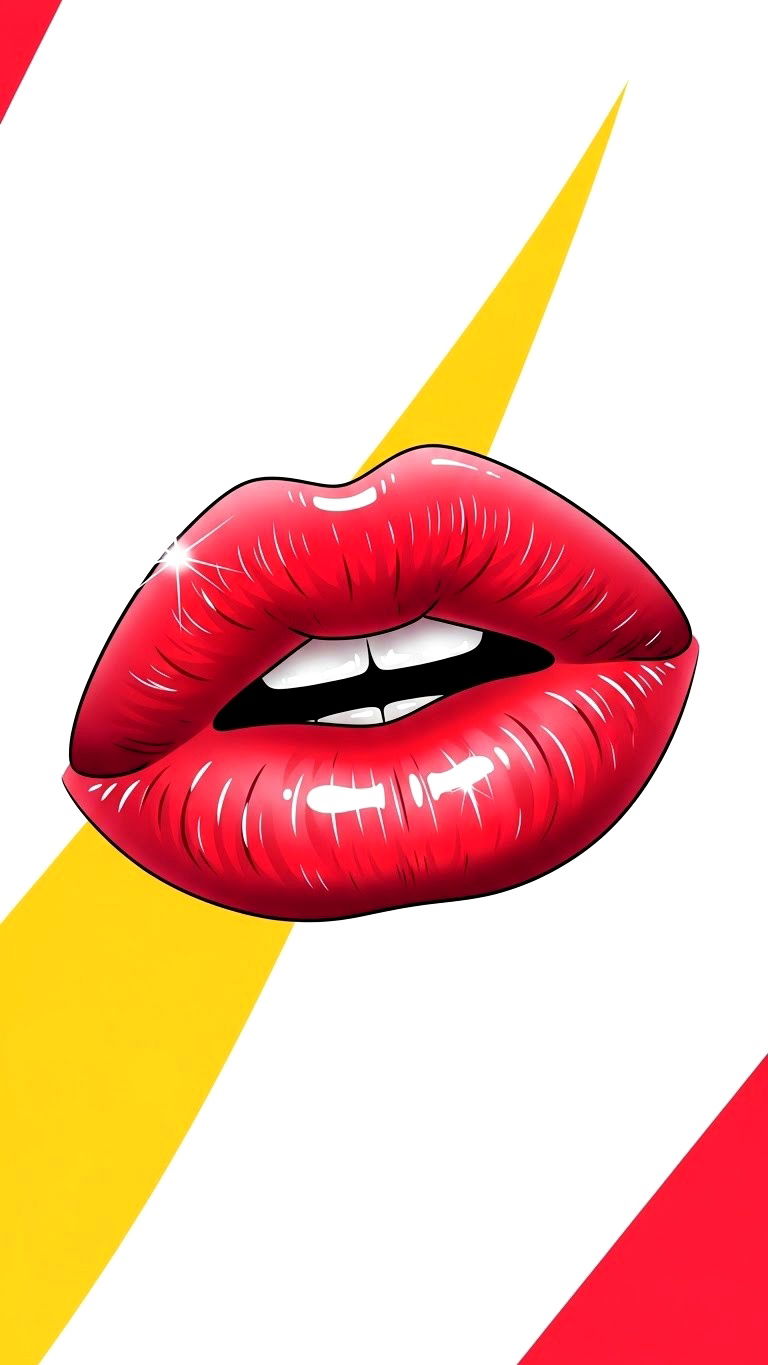 Kissing Lips Drawing - 25 valentine's day drawings