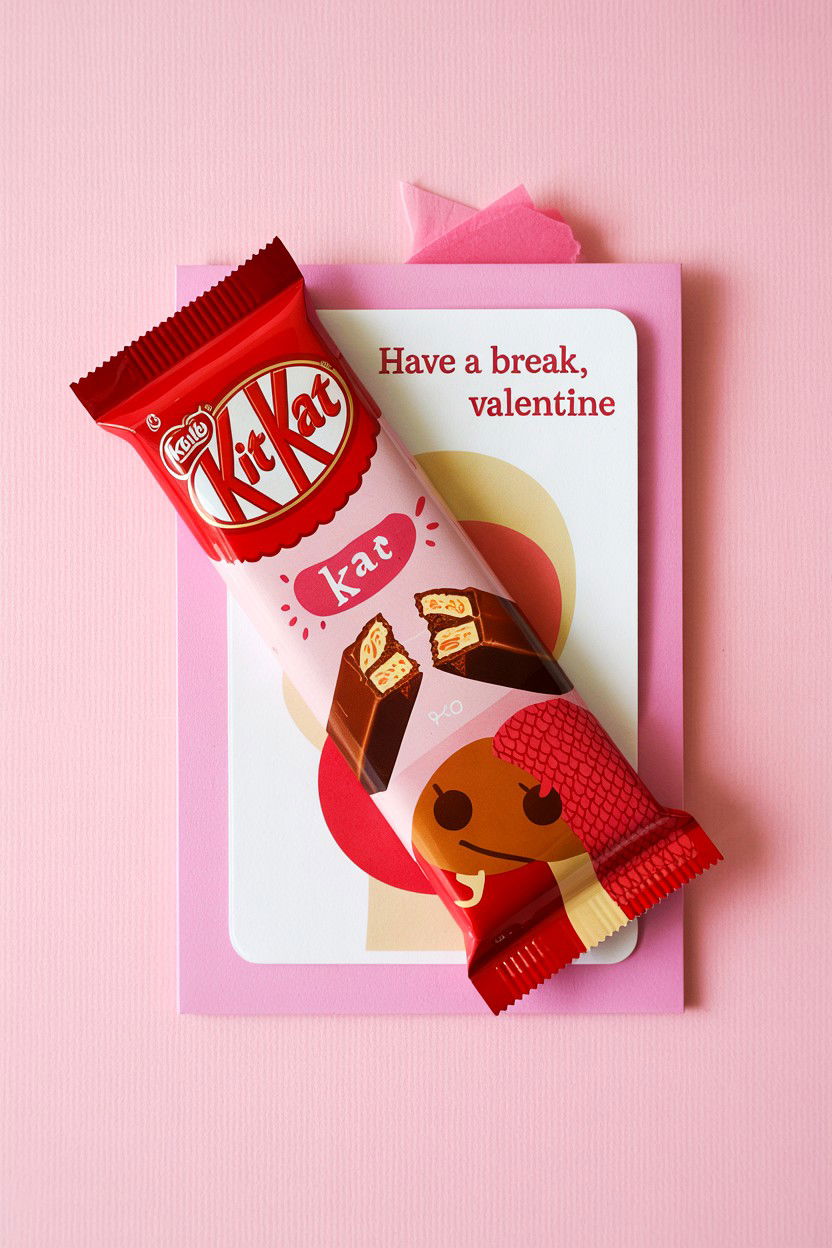 Kit kat valentine notes - 25 Valentine's Day Candy Sayings