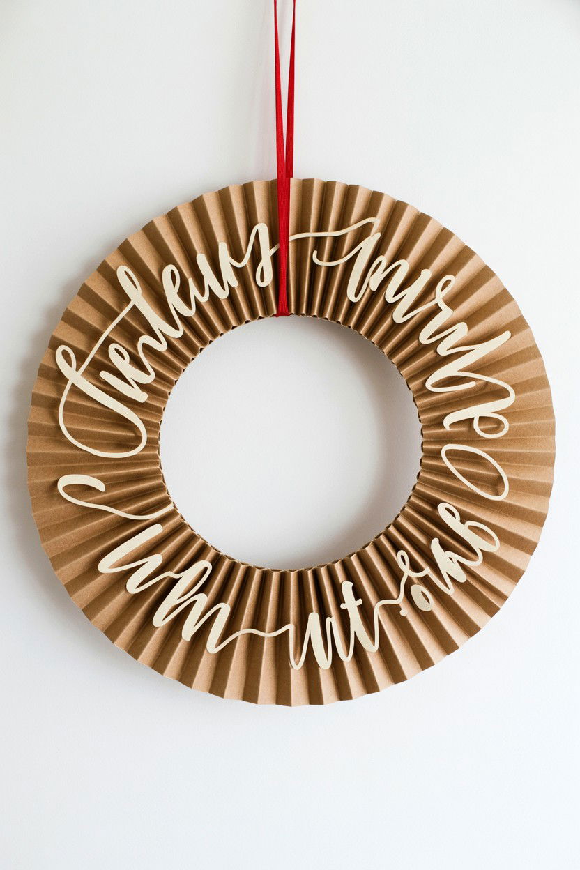 25 Easy Paper Valentine's Day Wreath Ideas for DIY