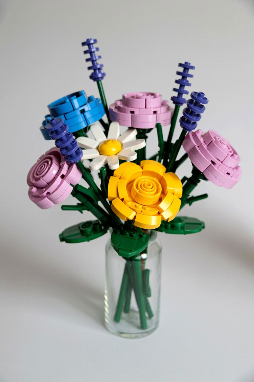 LEGO Flower Bouquet - 25 Soft Girl Valentine's Day Ideas