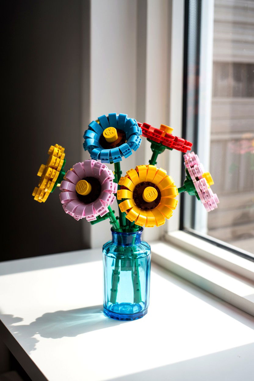 LEGO flower bouquet - 25 Valentine's Day Gifts for Daughter