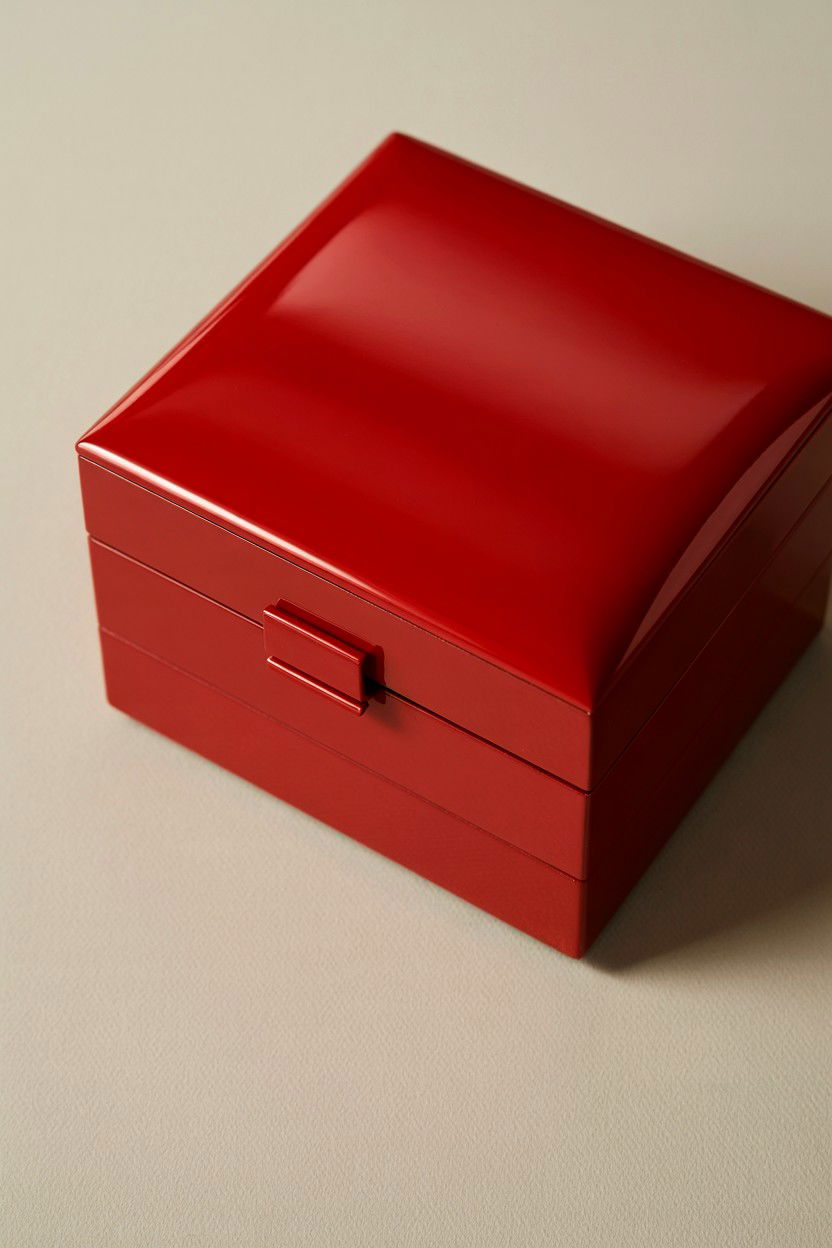 Lacquer Jewelry Box - 25 Valentine's Day Jewelry Box Ideas