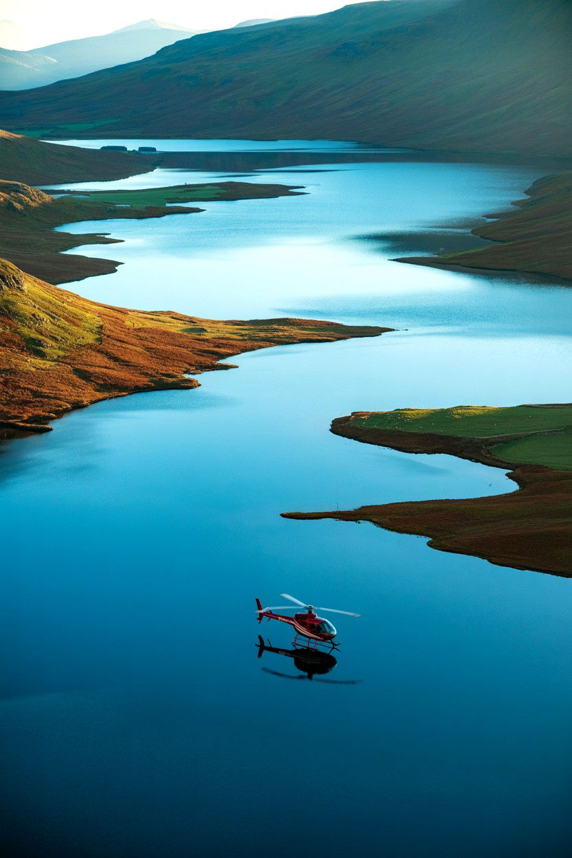Lake District Flight - 25 Valentine's Day Helicopter Tour Ideas