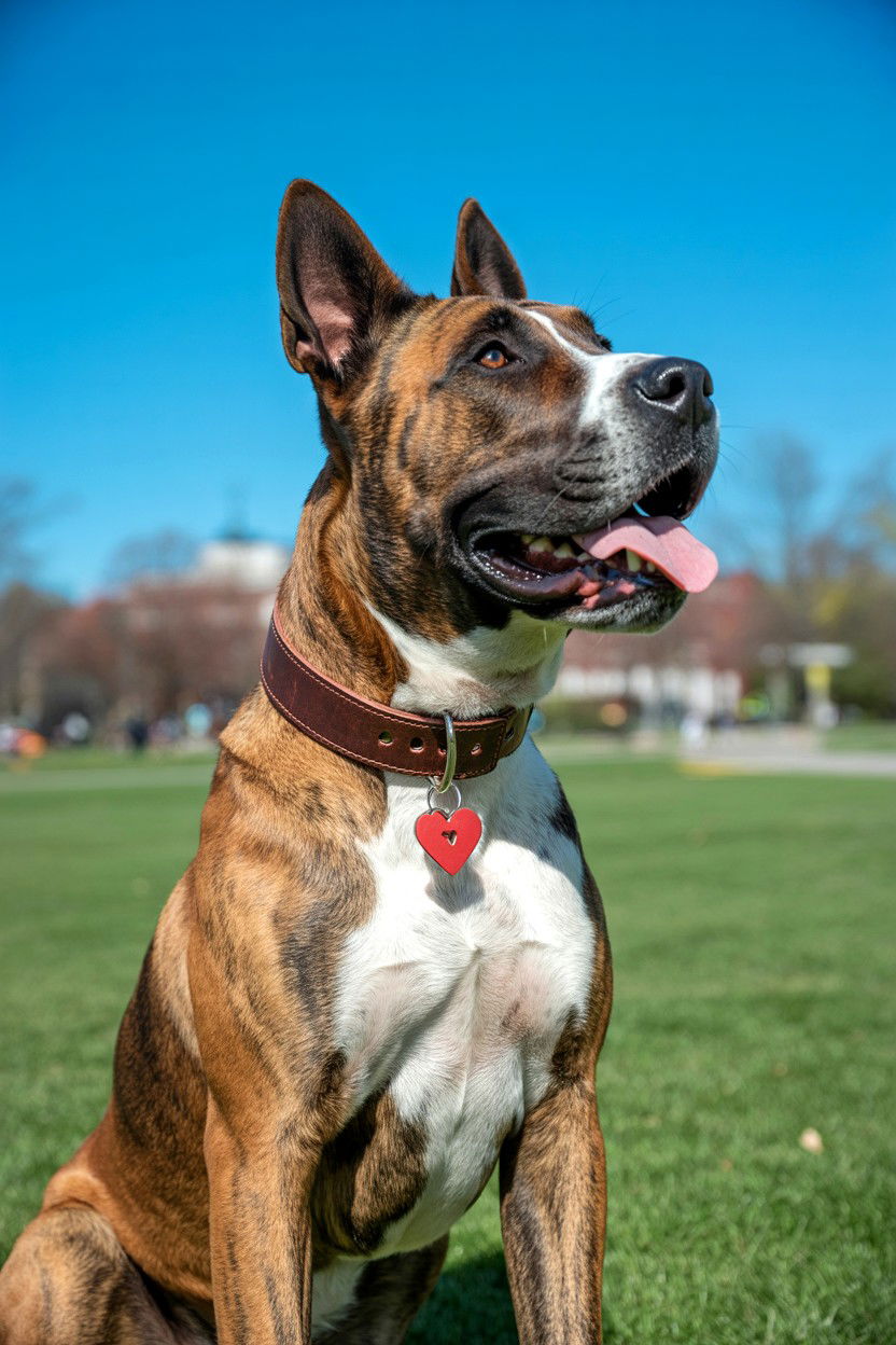 Large Breed Valentine Tag - 25 Valentine's Day Pet Tag Ideas