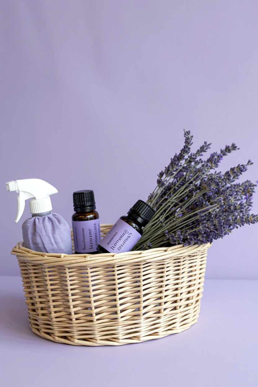 Lavender Aromatherapy Kit - 25 Valentine's Day Spa Gift Basket Ideas