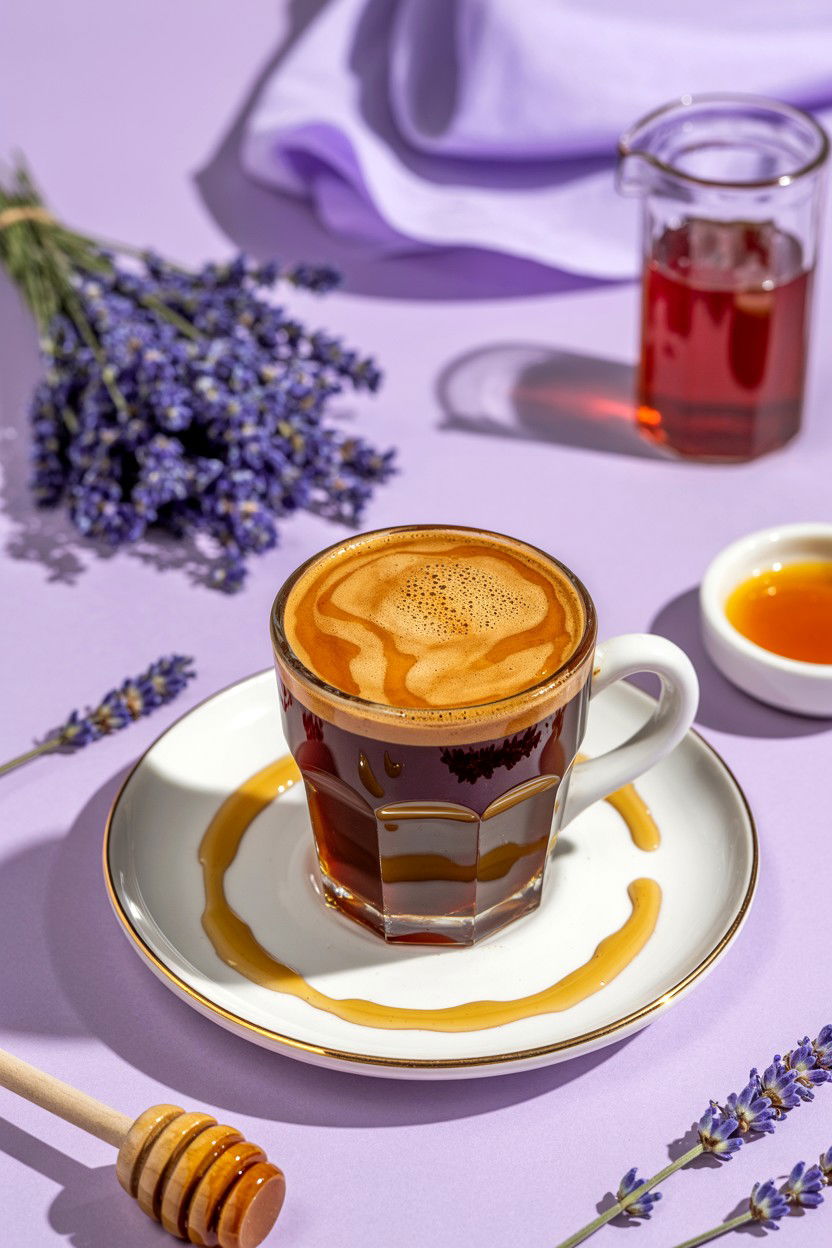 Lavender Honey Espresso - 25 Valentine's Day Espresso Drink Ideas