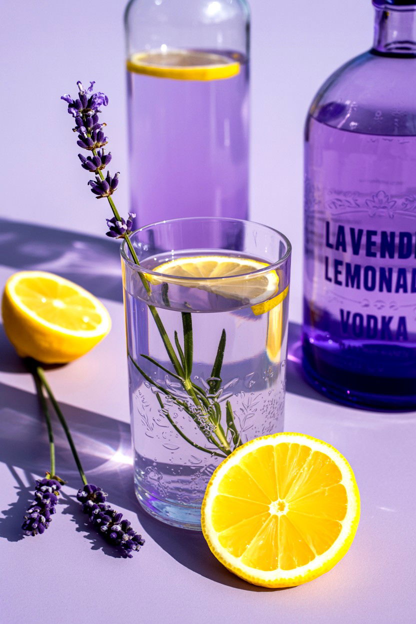 Lavender Lemonade Vodka - 25 Valentine's Day Cocktail Recipes