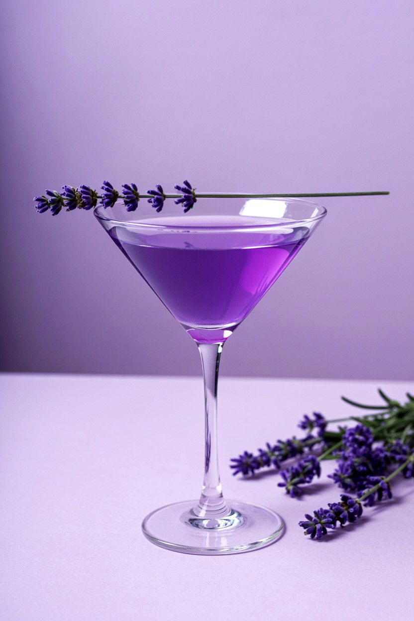 Lavender Martini - 25 Valentine's Day Martini Ideas
