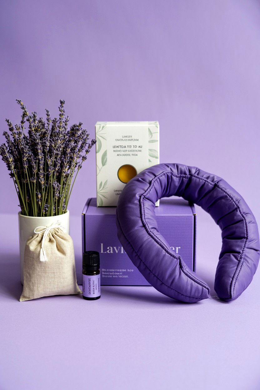 Lavender Relaxation Box - 25 Valentine's Day Pamper Gift Basket Ideas