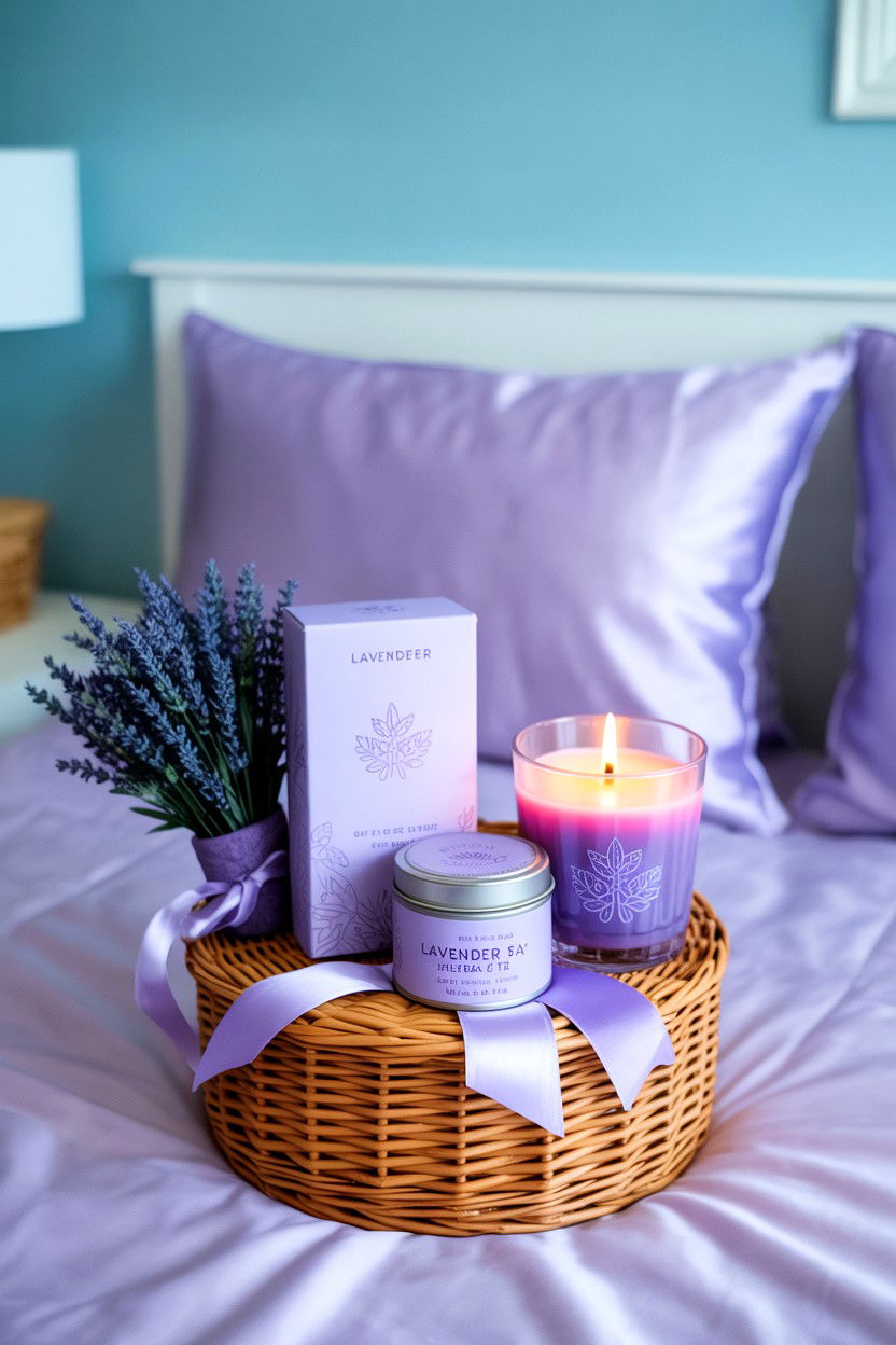 Lavender Sleep Tea Kit - 25 Valentine's Day Tea Gift Basket Ideas
