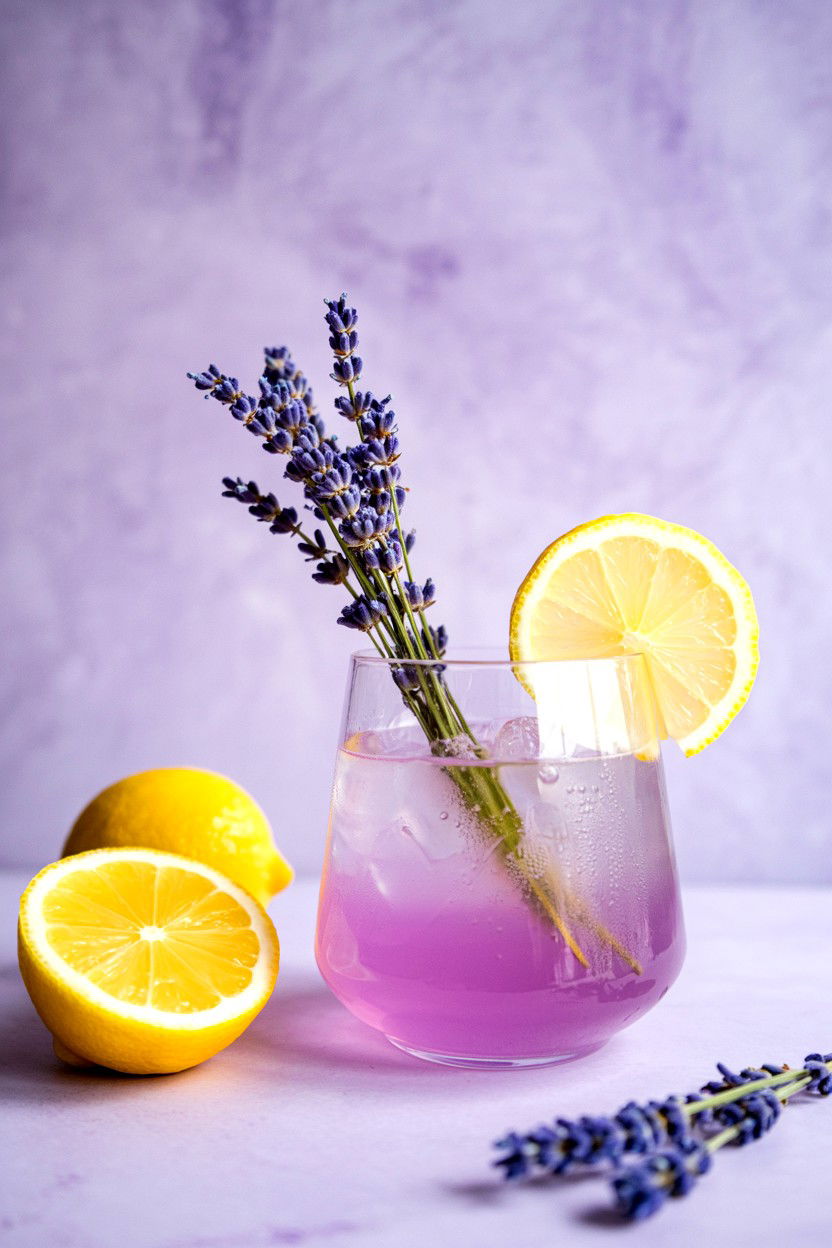 Lavender Tequila Lemonade - 25 Valentine's Day Tequila Cocktails