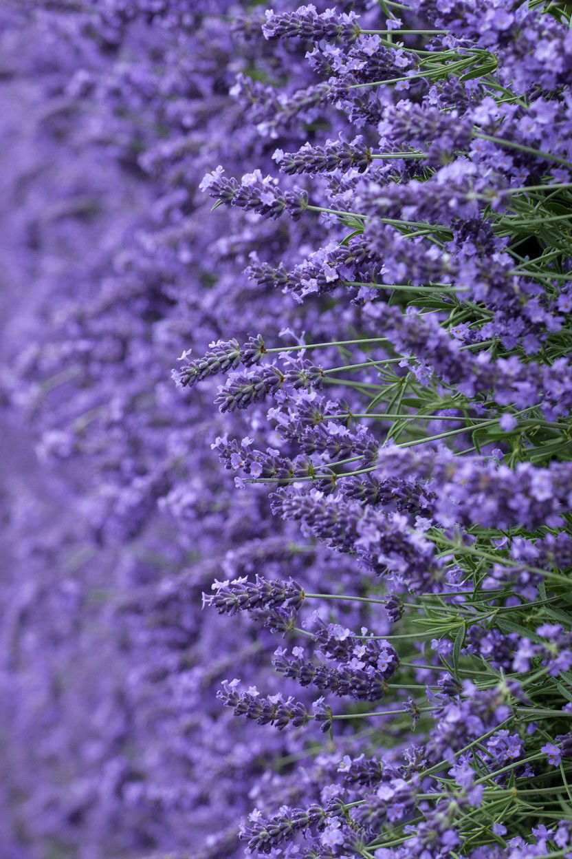 Lavender flower wall - 25 Valentine's Day Flower Wall Ideas