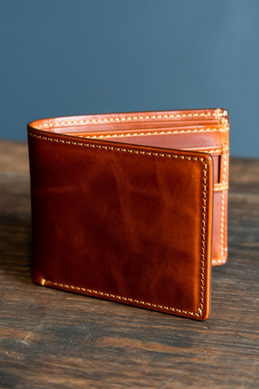 Leather Bifold Wallet - 25 Valentine's Day Gifts for New Boyfriend