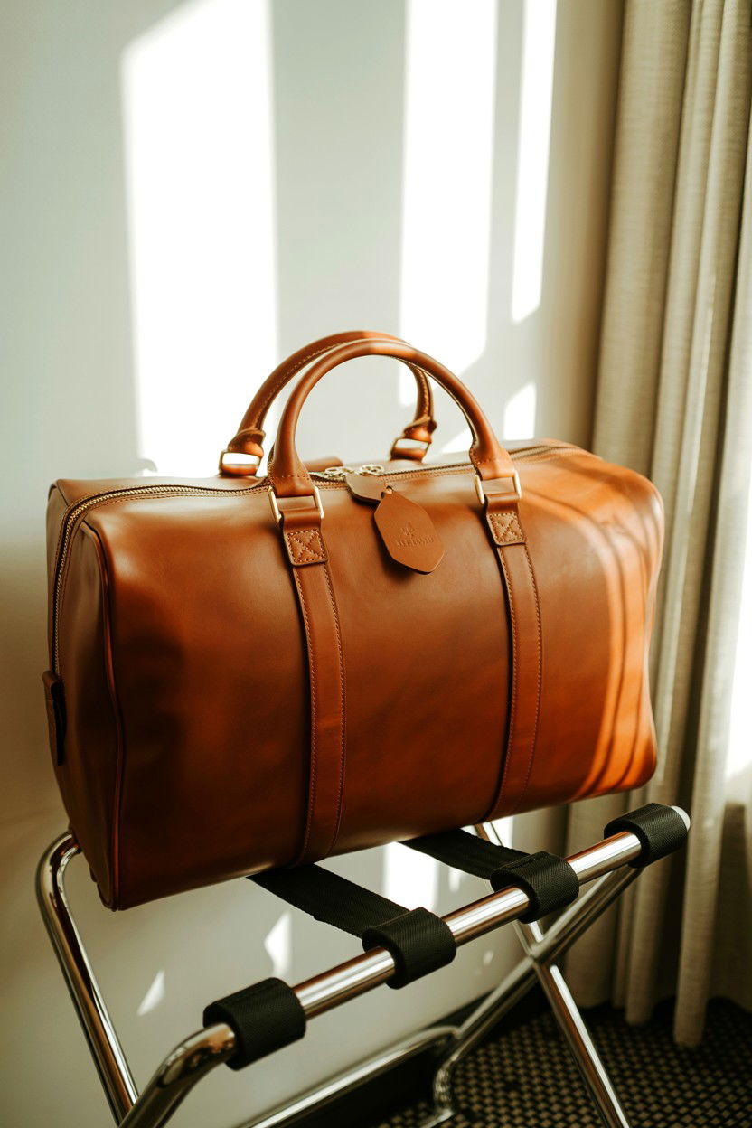 Leather Travel Bag - 25 Valentine's Day Gifts for Him