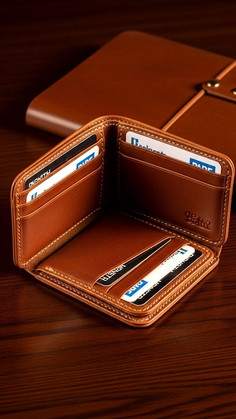 Leather Wallet - 25 valentine's day gift ideas
