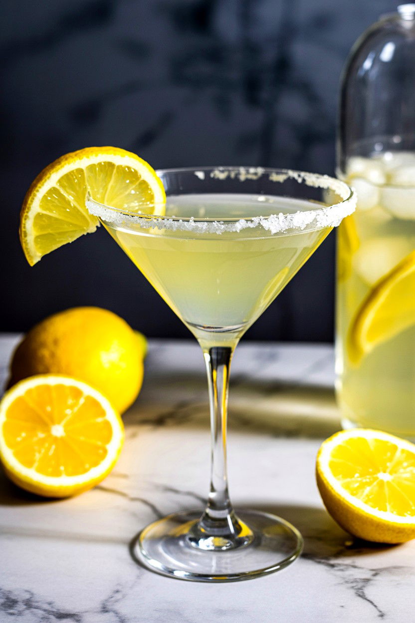 Lemon Drop Martini - 25 Valentine's Day Cocktail Recipes