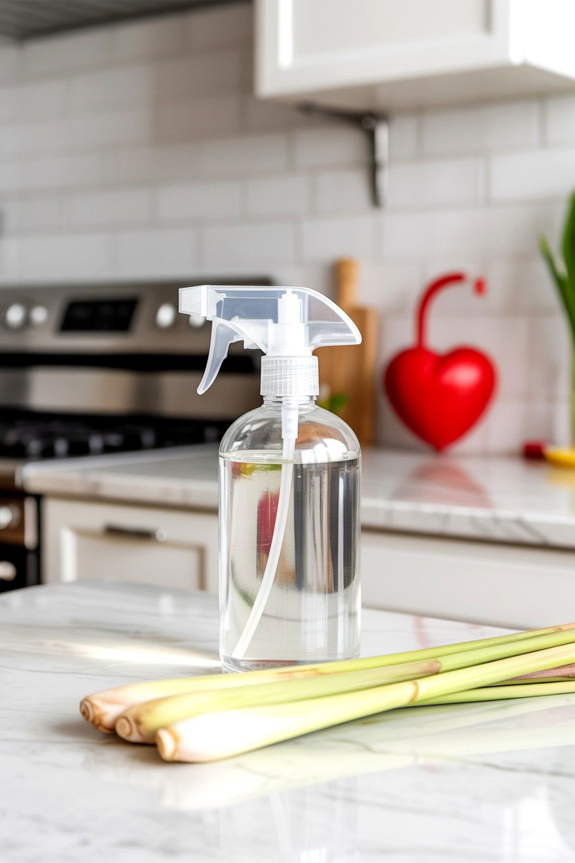 Lemongrass Kitchen Spray - 25 Valentine's Day Aromatherapy Ideas