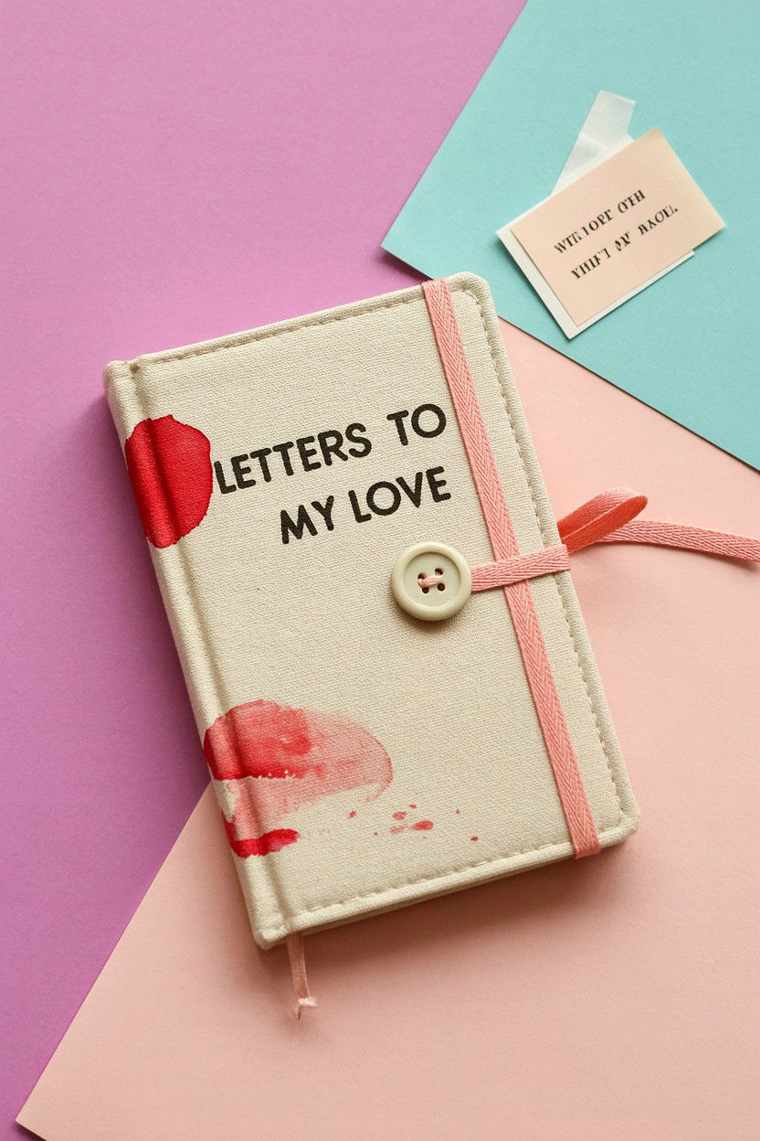 Letters To My Love Journal - 25 Valentine's Day Love Book Ideas